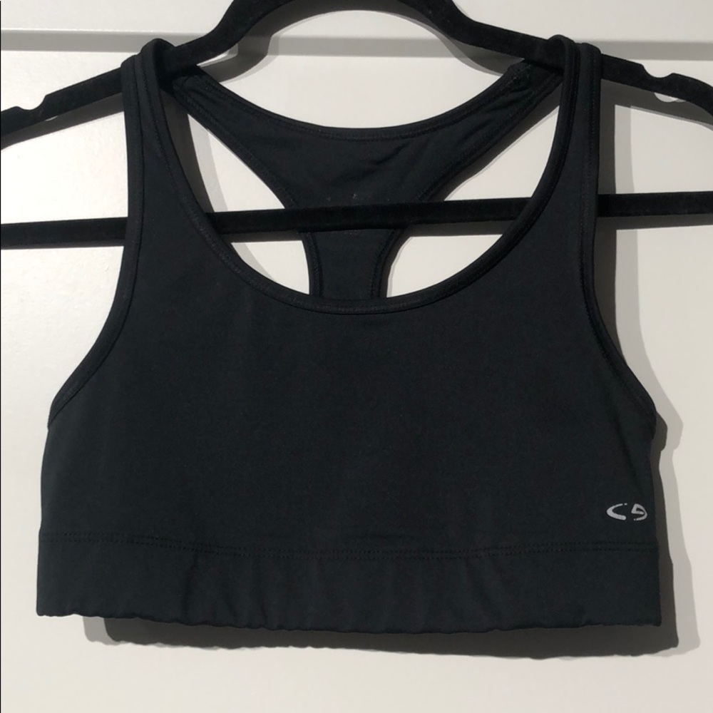 Black Sports Bra